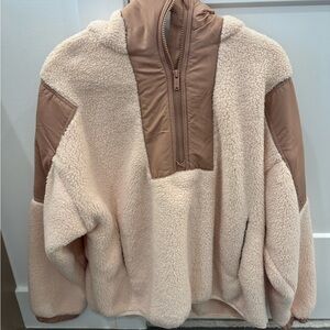 FP Movement by Free People Cream and Brown Jacket